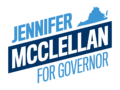 Jennifer McClellan for Governor logo