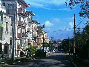 View of Havana from the hills of La Víbora (Cuba)