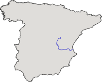 Localización del río Júcar