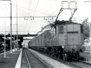 Locomotiva E333-006 ad Acqui Terme