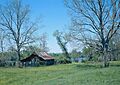 Log house in the Cane River Creole National Historical Park