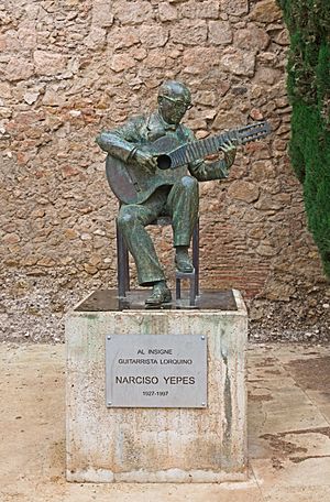 Lorca Monument to Narciso Yepes