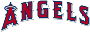 Los Angeles Angels curved wordmark