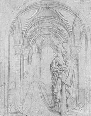 Maelbeke Madonna After van Eyck