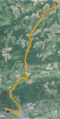 Mahoning Creek (Susquehanna River) satellite map