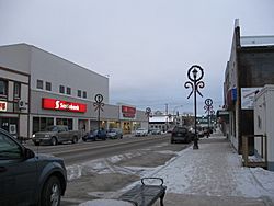 Main Street in Flin Flon