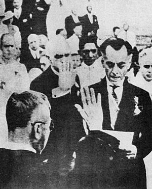 Manuel Quezon first inauguration