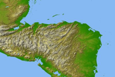 Mapa Geografica de Honduras 33