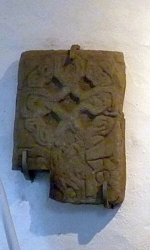 Margam Stones 16 Crux Christi plaitwork cross