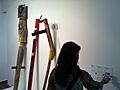 Miró-L'escala de l'evasió. Entrada a l'exposició- QRpedia codes