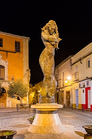 Monumento a Lola Flores, Calle Ramón de Cala, Jerez de la Frontera, España, 2015-12-07, DD 02