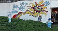Mosaic art at Bonifacio High Street