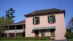 Newstead House - side view-less-sky