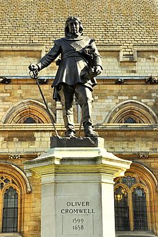 Oliver Cromwell statue, Westminster