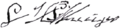 Paul Kruger's signature