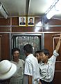 People in Pyongyang Metro 01