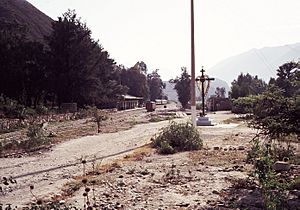 A railroad near Matucana