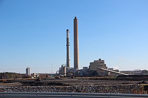 Plant Hammond, a coal-fired power plant in Coosa