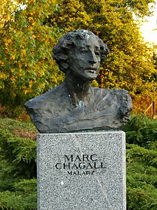 Popiersie Marc Chagall ssj 20060914