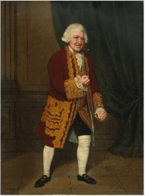 Portrait of Charles Macklin - Samuel De Wilde 