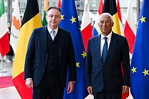 President Costa meets Prime Minister of Belgium
