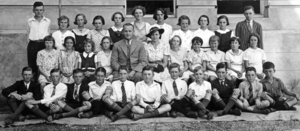 Queensland State Archives 3976 Children from the State School Ashgrove during a tour of inspection of the Department of Agriculture and Stock 11 February 1938