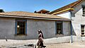 Rancho Nipomo Dana Adobe and re-enactor