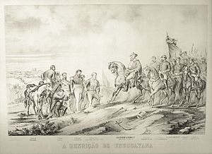 Rendiçao de uruguaiana 1865 victor meirelles