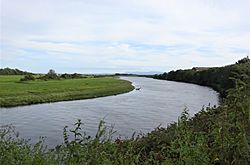 River Annan from Newbie, Annan, Dumfries and Galloway
