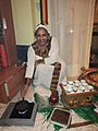 Roasting Ethiopian coffee ceremony