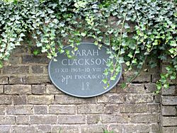 Sarah clackson memorial