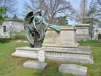 Schoonmaker Monument, Homewood Cemetery, Pittsburgh, PA - March 2016