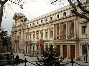 Senado fachada Madrid
