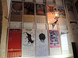 Seville bullfighting posters