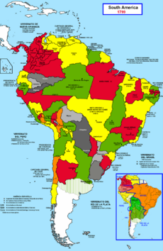 South America 1799