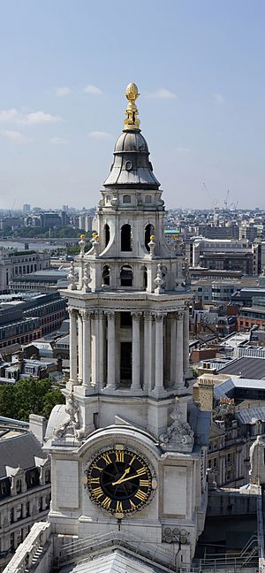 South west tower of St Paul's Cathedral