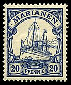 Stamp Mariana Islands 1901 20pf