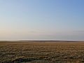 Steppe of western Kazakhstan in the early spring