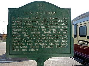 Sun Records Historical Marker