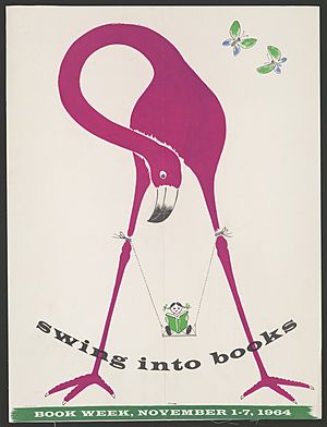 Swing into books, Book week, November 1-7, 1964