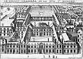 The Palais Cardinal (future Palais Royal, Paris) by an unknown artist (adjusted)