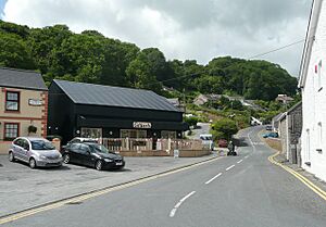 The main road up to the village, Pendine - geograph.org.uk - 942791