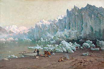 Thomas Hill. Muir Glacier, Alaska. Oakland Museum of California
