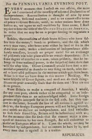 Thomas Paine Republicus