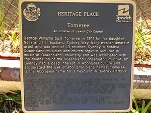To-Me-Ree plaque, Ipswich, Queensland