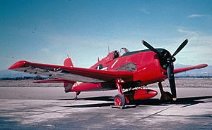 USN F6F-5K Hellcat Red Drone