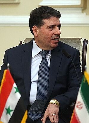 Wael Nader al-Halqi in Tehran