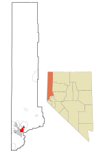 Location in Washoe County