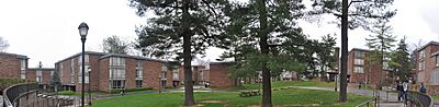 Wesleyan University - Butterfield Colleges pano 01