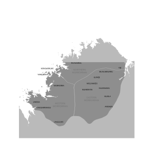 Worrorran map